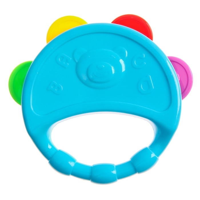 Погремушка «Бубен», цвет МИКС, Крошка Я Погремушка «Бубен», цвет МИКС, Крошка Я