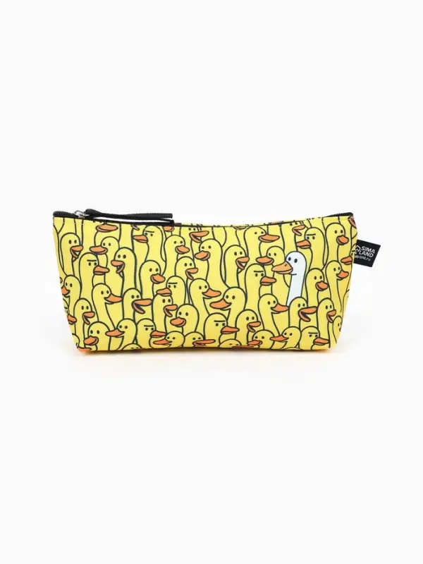 Пенал школьный, текстиль, &laquo;Гуси&raquo;