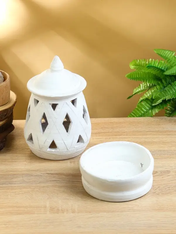 Подсвечник терракота &laquo;Фонарь&raquo;, 16&times;16&times;28 см