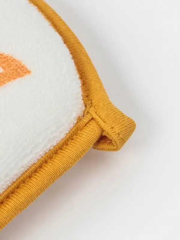 Мочалка детская для купания Доляна &laquo;Оленёнок&raquo;, 12&times;8 см, коричневая