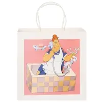 Пакет подарочный крафтовый &laquo;Ку-ку&raquo;, Малыш и Карлсон, 22&times;22&times;11 см
