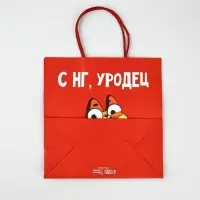 Набор пакетов подарочных &laquo;Новогодний праздник&raquo; 5 шт., 22&times;22&times;11 см