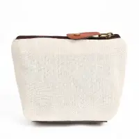 Кошелёк монетница с рисунком, 10&times;5&times;8 см, молочный