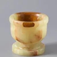 Набор ступка с пестиком, оникс 7 х 8 х 8,5 см