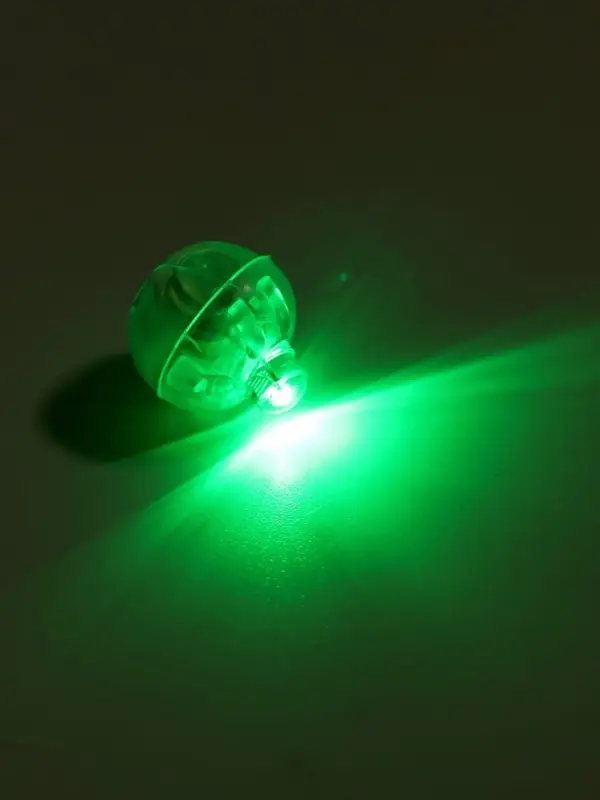 Светодиод для шара, круглый, набор 20 шт., мультиколор