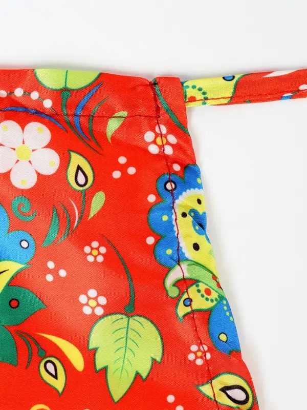 Карнавальный набор "Народная краса" юбка р-р 40-48, воротник, повязка, цвет красный