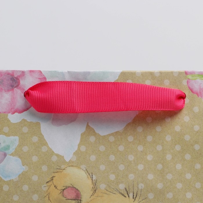 Пакет подарочный крафтовый вертикальный, упаковка, «Для тебя!», ML 23 х 27 х 11,5 см Пакет подарочный крафтовый вертикальный, упаковка, «Для тебя!», ML 23 х 27 х 11,5 см