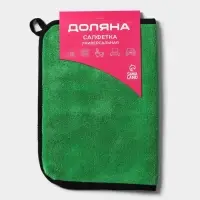 Салфетка для уборки Доляна &laquo;Суперплотная макси&raquo;, микрофибра, 30&times;40 см, МИКС