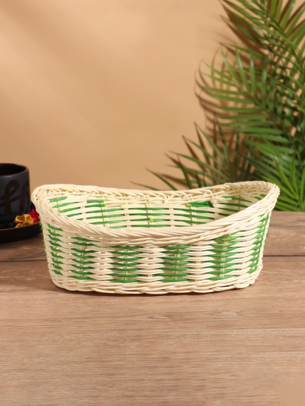 Корзина плетеная 28x19x10 см, ротанг