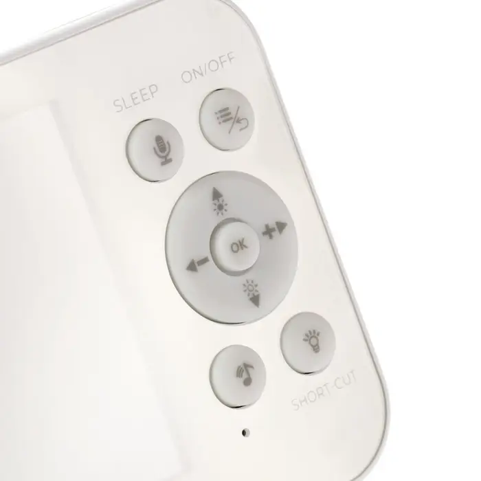 Видеоняня беспроводная с монитором, экран 5" LCD, двухсторонняя связь, 2100 мАч, белая