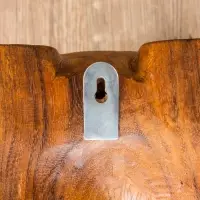 Панно «Голова слона», 32×15×22 см, дерево Суар, бежевое Панно «Голова слона», 32×15×22 см, дерево Суар, бежевое