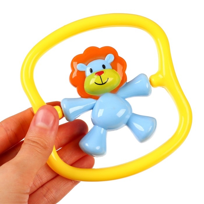 Погремушка «Львенок», цвет МИКС Погремушка «Львенок», цвет МИКС