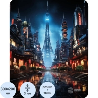 Коврик для мыши Cactus City 300x250x3мм (CS-MPC-D05M)