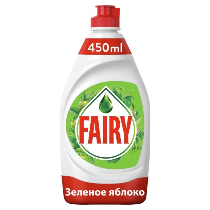 Средство для мытья посуды Fairy  Средство для мытья посуды Fairy "Зеленое яблоко", 450 мл