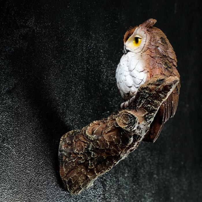 Подвесной декор Подвесной декор "Филин на сучке" 20х9х14,5см