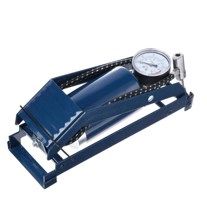 Насос ножной Nova Bright, с манометром, 500 см3 Насос ножной Nova Bright, с манометром, 500 см3