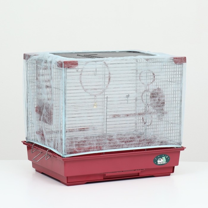 Сетка-чехол для клетки, 30 см, голубая Сетка-чехол для клетки, 30 см, голубая