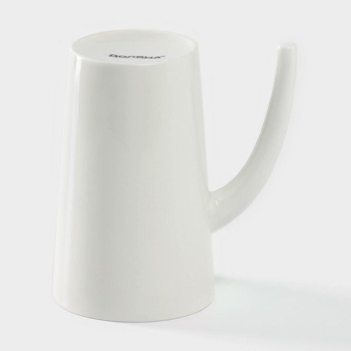 Кружка керамическая Доляна Coffee Brea, 300 мл, 11,5×7,8×12 см, цвет белый Кружка керамическая Доляна Coffee Brea, 300 мл, 11,5×7,8×12 см, цвет белый