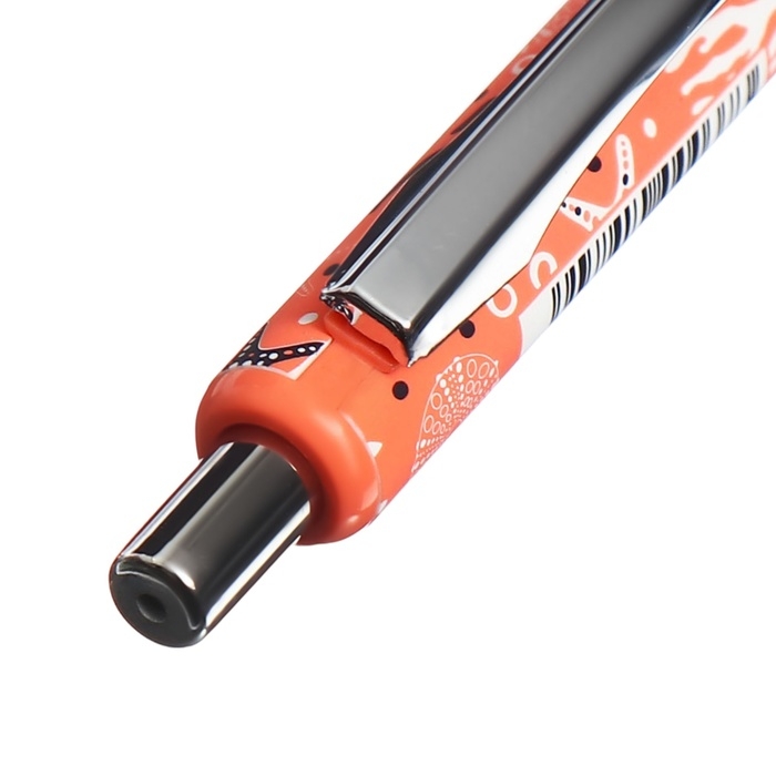 Ручка шариковая автоматическая 0,7 мм, Vinson, синяя масляная, софттач, штрихкод на шт, МИКС Ручка шариковая автоматическая 0,7 мм, Vinson, синяя масляная, софттач, штрихкод на шт, МИКС