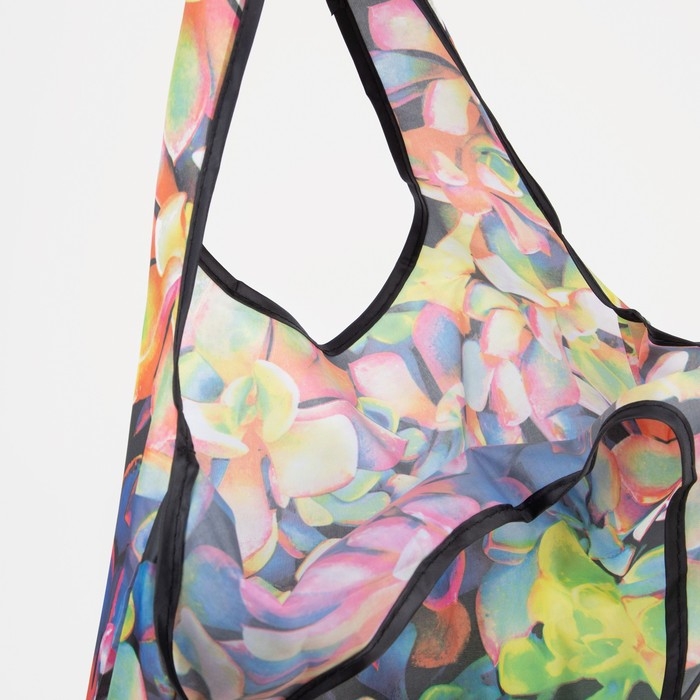 Сумка хозяйственная без застёжки, складная, цвет разноцветный Сумка хозяйственная без застёжки, складная, цвет разноцветный