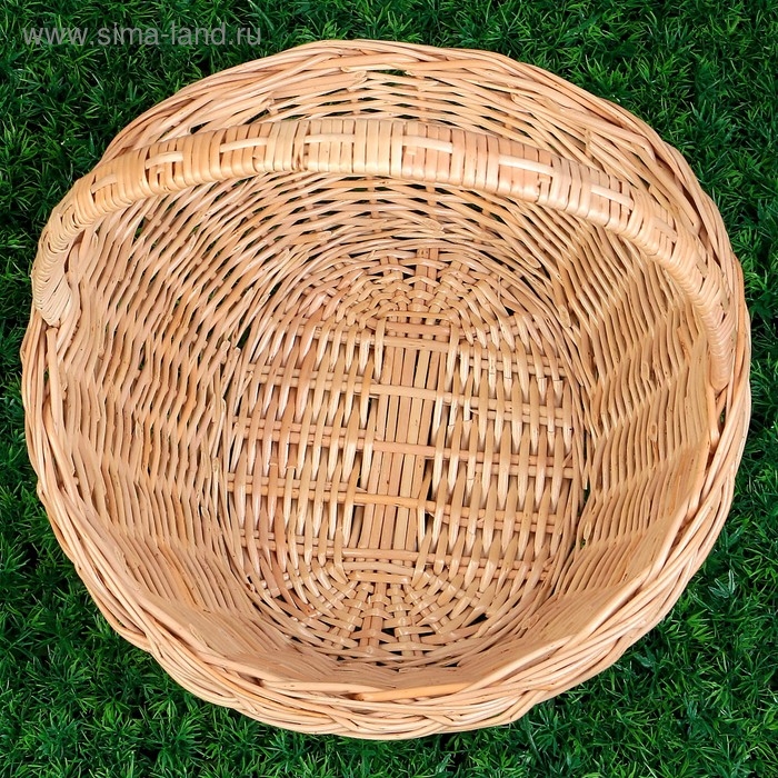 Корзина «Фруктовая», №1, дно: 20×26 см, верх: 31×37 см, H=11/16/36 см, лоза Корзина «Фруктовая», №1, дно: 20×26 см, верх: 31×37 см, H=11/16/36 см, лоза