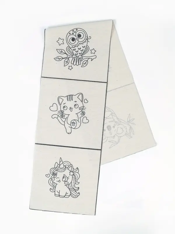 Набор для творчества. Вышивка на холсте Набор для творчества. Вышивка на холсте "Милые зверюшки"