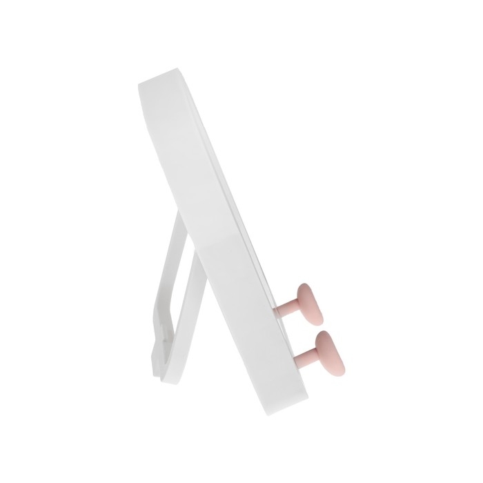 Зеркало KZ-13, настольное, подсветка, АКБ, 400 мАч, USB, хлебушек Зеркало KZ-13, настольное, подсветка, АКБ, 400 мАч, USB, хлебушек