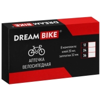 Аптечка велосипедная Dream Bike, 24 заплатки