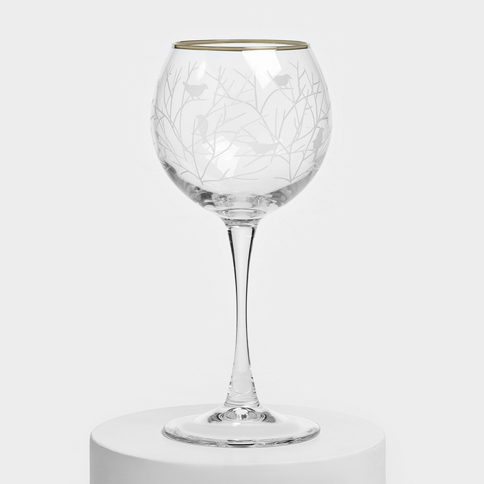 Набор стеклянных фужеров «Венский лес», 350 мл, 6 шт Набор стеклянных фужеров «Венский лес», 350 мл, 6 шт