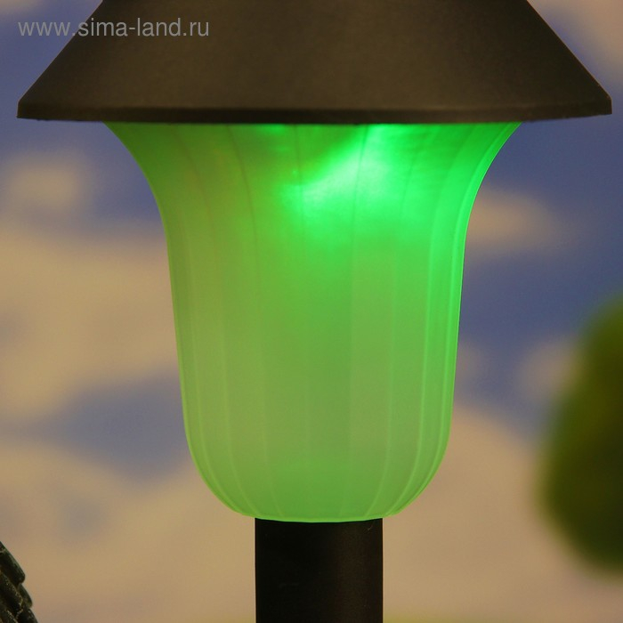 Садовый фонарь  Садовый фонарь "Белка с веткой-фонарем" 33см