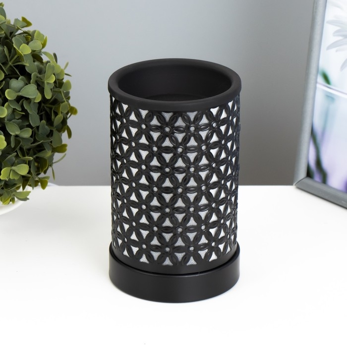 Аромасветильник Аромасветильник "Анди" Е14 25Вт чёрный 11х11х17 см RISALUX