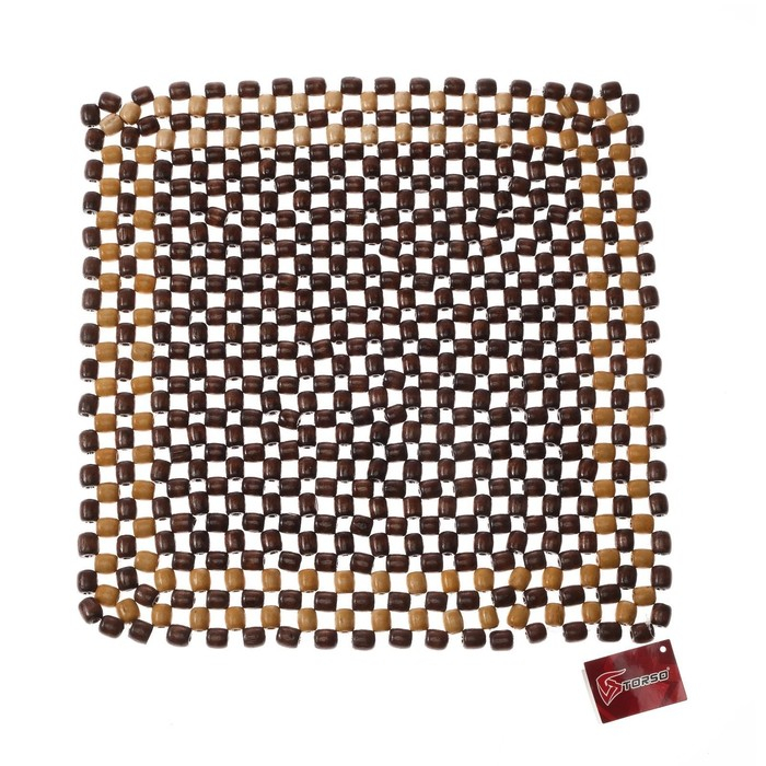 Накидка-массажер TORSO на сиденье 42×43 см, дерево, коричневый Накидка-массажер TORSO на сиденье 42×43 см, дерево, коричневый