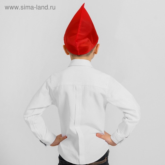 Пилотка пионерская, красная Пилотка пионерская, красная