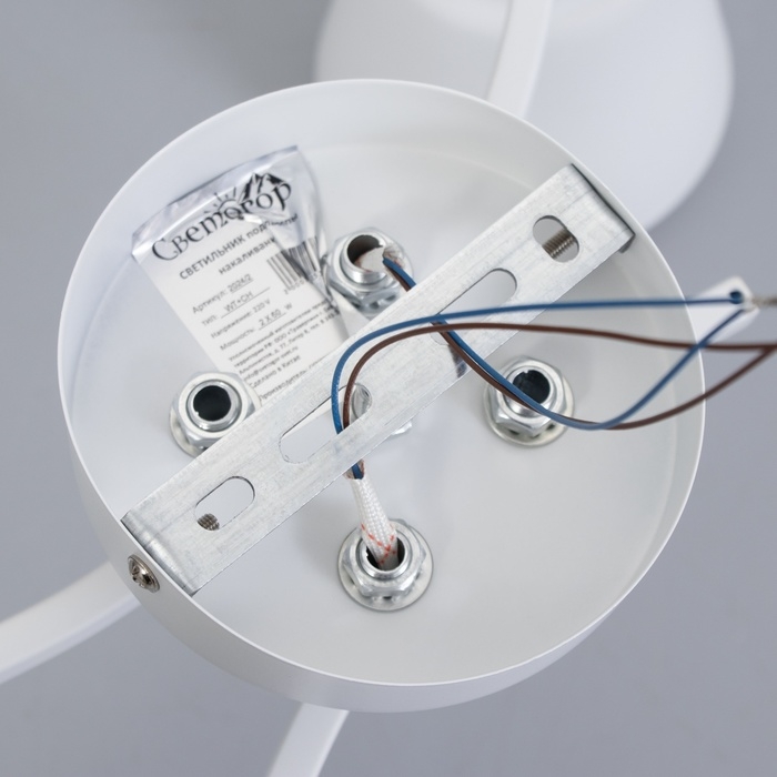 Люстра Люстра "Валенсия" 2х60Вт Е27 Белый 48х16,5х21см