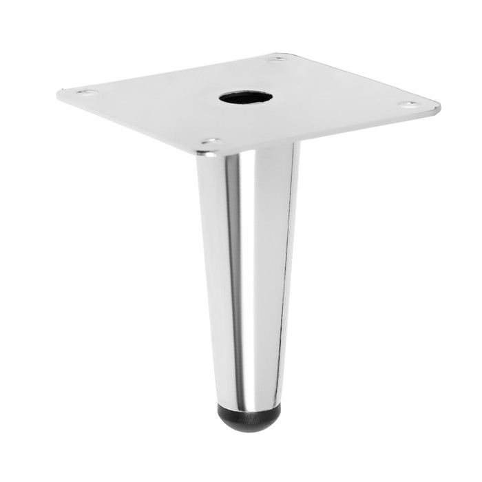 Опора мебельная CAPPIO OP08,h=100мм,толщ площ 1,8,  цвет хром Опора мебельная CAPPIO OP08,h=100мм,толщ площ 1,8,  цвет хром