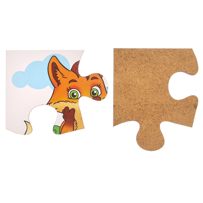 Развивающие пазлы из дерева «Лесные животные» Развивающие пазлы из дерева «Лесные животные»