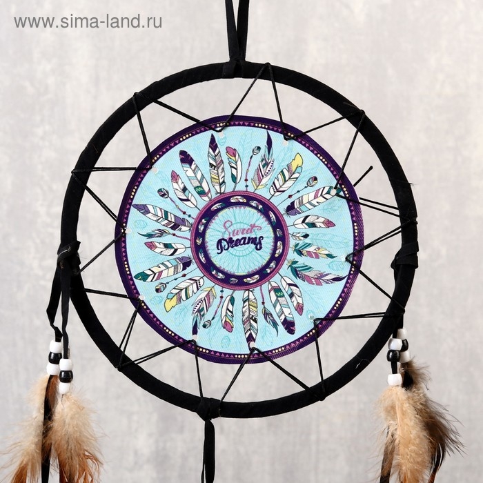 Ловец снов Ловец снов "Разноцветные перья" d=20 см