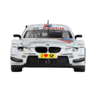 Машина металлическая BMW M3 DTM 1:32, инерция, световые и звуковые эффекты, открываются двери, цвет белый