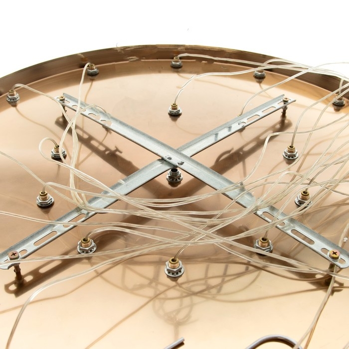 Светильник-каскад Светильник-каскад "Одилия" 24хLED 72Вт 3000К золото 60х60х300 см BayerLux