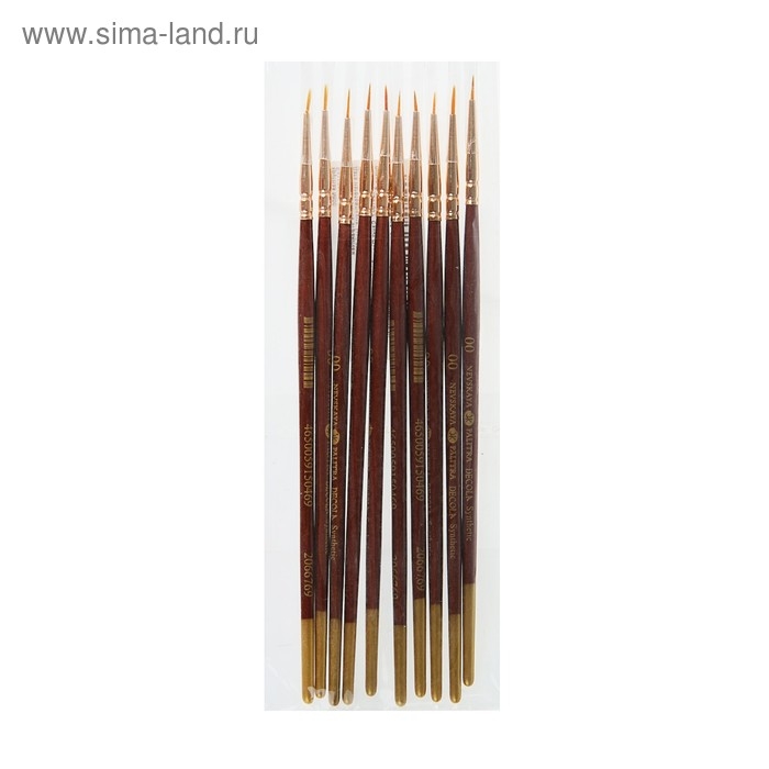 Кисть Синтетика Круглая ЗХК Decola № 00, d=1.2 мм Кисть Синтетика Круглая ЗХК Decola № 00, d=1.2 мм