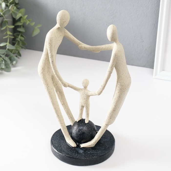 Сувенир полистоун Сувенир полистоун "Сила в единстве" белый 12х17,5х26,5 см