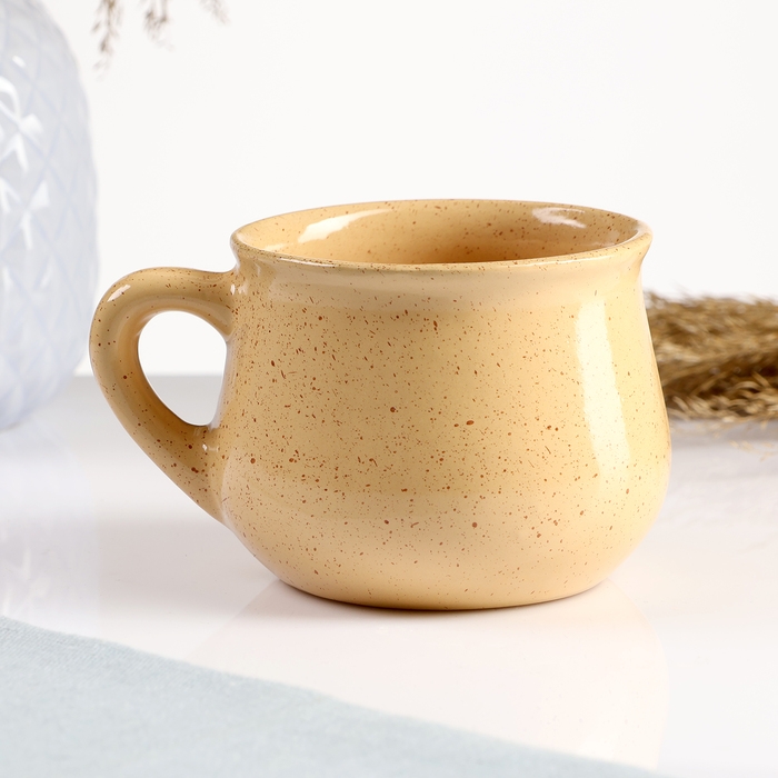 Чашка  Чашка "Лунго" 0,3л / 7,5х9см, каракум