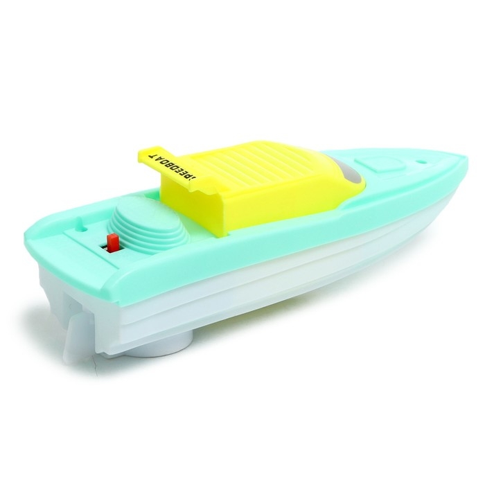 Катер «Супер скорость», работает от батареек, цвет МИКС