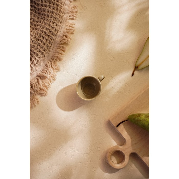 Кружка фарфоровая SL Home «Песчаный бриз», 250 мл, цвет бежевый Кружка фарфоровая SL Home «Песчаный бриз», 250 мл, цвет бежевый