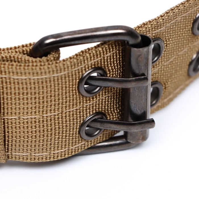 Ошейник с мягкой подкладкой, 75 х 4 см, ОШ 51-61 см, песочный Ошейник с мягкой подкладкой, 75 х 4 см, ОШ 51-61 см, песочный