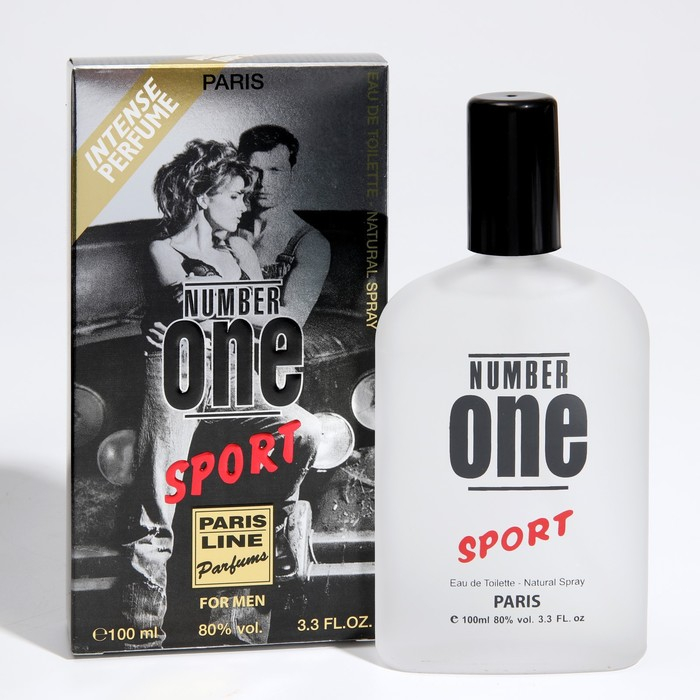 Туалетная вода мужская Number One Sport Intense Perfume, 100 мл Туалетная вода мужская Number One Sport Intense Perfume, 100 мл