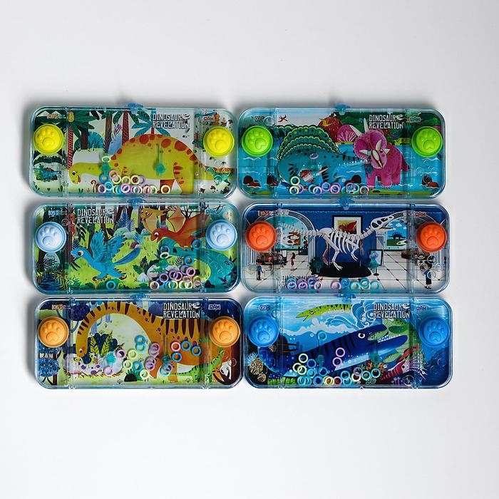 Водная игра с колечками «Динозавры», виды МИКС Водная игра с колечками «Динозавры», виды МИКС