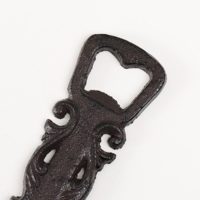 Сувенир чугун открывашка  Сувенир чугун открывашка "Ложка" 23,5х5х2,2 см