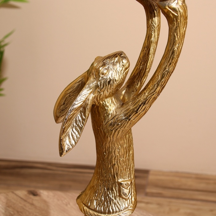 Ваза Ваза "Кролик" алюминий 24х24х54 см