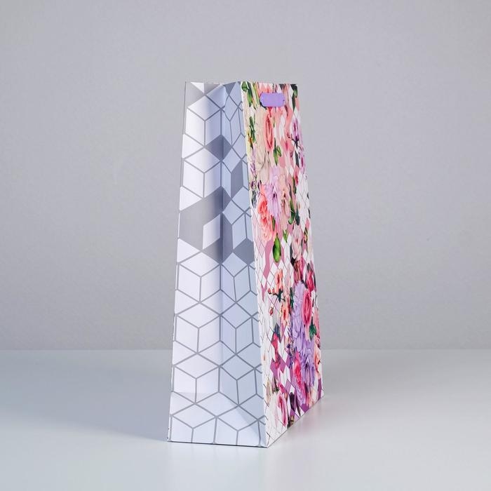 Пакет подарочный ламинированный вертикальный, упаковка, &laquo;Это твой день!&raquo;, L 31 х 40 х 11,5 см